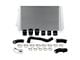 Mishimoto Performance Intercooler Kit with Black Piping; Silver (17-19 6.6L Duramax Silverado 2500 HD)