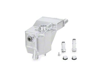 Mishimoto Aluminum Secondary Degas Tank Kit; Natural (11-22 6.7L Powerstroke F-250 Super Duty)