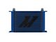 Mishimoto Universal 25-Row Oil Cooler; Blue (Universal; Some Adaptation May Be Required)