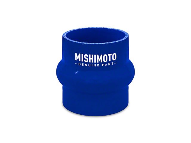 Mishimoto Silicone Hump Hose Coupler; 2.50-Inch; Blue (Universal; Some Adaptation May Be Required)