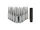 Mishimoto Chrome Steel Spiked Lug Nuts; M14 x 1.5; Set of 24 (07-24 Yukon)