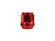 Mishimoto Red Steel Acorn Lug Nuts; M14 x 1.5; Set of 24 (07-24 Yukon)