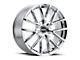 MKW M123 Chrome 6-Lug Wheel; 22x9; 35mm Offset (07-13 Silverado 1500)