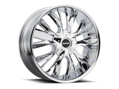 MKW M122 Chrome 6-Lug Wheel; 22x9; 35mm Offset (07-14 Tahoe)