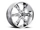 MKW M119 Chrome 6-Lug Wheel; 22x9; 18mm Offset (15-20 Tahoe)