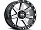 MKW Offroad M203 Matte Gray 6-Lug Wheel; 17x8.5; 0mm Offset (07-13 Sierra 1500)