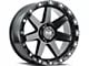 MKW Offroad M203 Satin Black 6-Lug Wheel; 17x8.5; 0mm Offset (07-13 Sierra 1500)