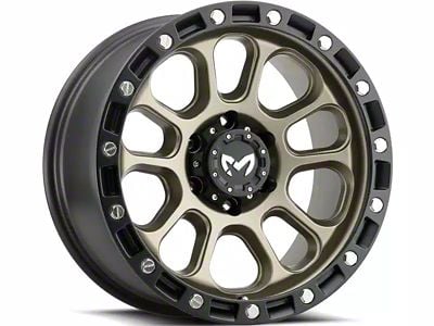 MKW Offroad M204 Matte Bronze 6-Lug Wheel; 17x9; 0mm Offset (07-13 Sierra 1500)