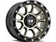 MKW Offroad M204 Matte Bronze 6-Lug Wheel; 18x9; 1mm Offset (07-13 Sierra 1500)