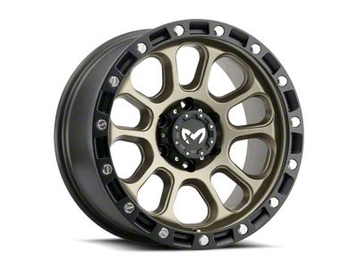 MKW Offroad M204 Matte Bronze 6-Lug Wheel; 20x9; -12mm Offset (07-13 Sierra 1500)