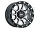 MKW Offroad M204 Matte Gray 6-Lug Wheel; 18x9; -12mm Offset (07-13 Sierra 1500)