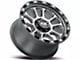 MKW Offroad M204 Matte Gray 6-Lug Wheel; 20x9; 1mm Offset (07-13 Sierra 1500)