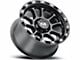 MKW Offroad M204 Satin Black 6-Lug Wheel; 20x9; -12mm Offset (07-13 Sierra 1500)