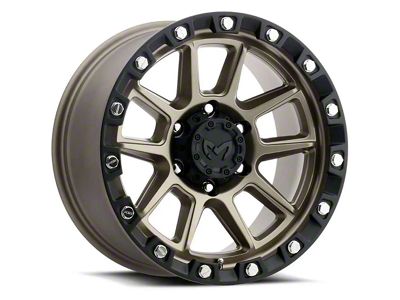 MKW Offroad M205 Matte Bronze 6-Lug Wheel; 18x9; -12mm Offset (07-13 Sierra 1500)