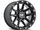 MKW Offroad M205 Satin Black 6-Lug Wheel; 18x9; -12mm Offset (07-13 Sierra 1500)