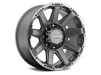 MKW Offroad M94 Anthracite Gray 6-Lug Wheel; 20x9; 10mm Offset (07-13 Silverado 1500)