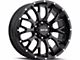 MKW Offroad M95 Satin Black 6-Lug Wheel; 20x9; 10mm Offset (07-13 Silverado 1500)