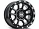 MKW Offroad M204 Satin Black 6-Lug Wheel; 17x9; 0mm Offset (07-14 Tahoe)