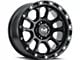 MKW Offroad M204 Satin Black 6-Lug Wheel; 20x9; 1mm Offset (07-14 Tahoe)