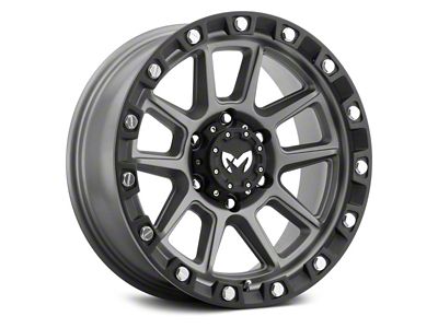 MKW Offroad M205 Matte Gray 6-Lug Wheel; 20x9; 1mm Offset (07-14 Tahoe)