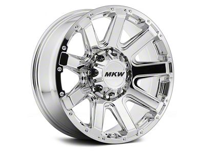 MKW Offroad M94 Chrome 6-Lug Wheel; 17x9; 10mm Offset (07-14 Tahoe)