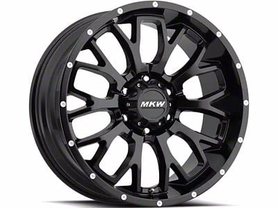 MKW Offroad M95 Satin Black 6-Lug Wheel; 20x9; 10mm Offset (07-14 Tahoe)