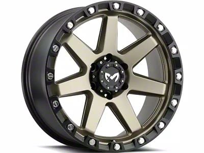 MKW Offroad M203 Matte Bronze 6-Lug Wheel; 17x8.5; 0mm Offset (07-14 Yukon)