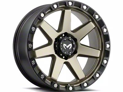 MKW Offroad M203 Matte Bronze 6-Lug Wheel; 20x9; 1mm Offset (07-14 Yukon)