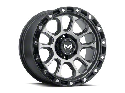 MKW Offroad M204 Matte Gray 6-Lug Wheel; 18x9; -12mm Offset (07-14 Yukon)