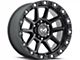 MKW Offroad M205 Satin Black 6-Lug Wheel; 20x9; 1mm Offset (14-18 Sierra 1500)