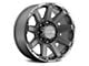 MKW Offroad M94 Anthracite Gray 6-Lug Wheel; 20x9; 10mm Offset (14-18 Silverado 1500)