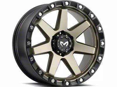 MKW Offroad M203 Matte Bronze 6-Lug Wheel; 20x9; 1mm Offset (15-20 Tahoe)