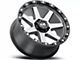 MKW Offroad M203 Matte Gray 6-Lug Wheel; 20x9; 1mm Offset (15-20 Tahoe)