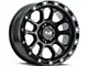 MKW Offroad M204 Satin Black 6-Lug Wheel; 18x9; 1mm Offset (15-20 Tahoe)