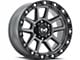 MKW Offroad M205 Matte Gray 6-Lug Wheel; 18x9; 1mm Offset (15-20 Tahoe)