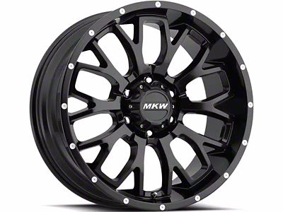 MKW Offroad M95 Satin Black 6-Lug Wheel; 18x9; 10mm Offset (15-20 Tahoe)