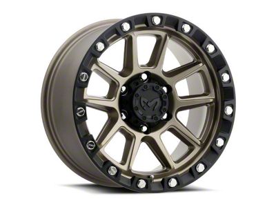 MKW Offroad M205 Matte Bronze 6-Lug Wheel; 18x9; -12mm Offset (15-20 Yukon)