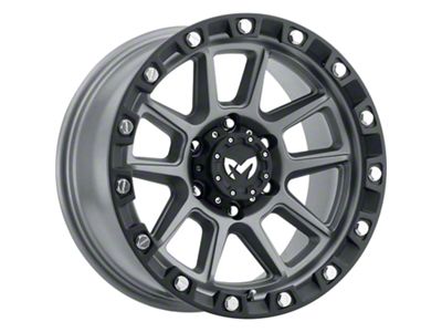 MKW Offroad M205 Matte Gray 6-Lug Wheel; 18x9; -12mm Offset (15-20 Yukon)