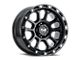 MKW Offroad M204 Satin Black 6-Lug Wheel; 18x9; -12mm Offset (24-25 Ranger)