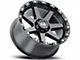 MKW Offroad M203 Satin Black 6-Lug Wheel; 17x8.5; 0mm Offset (23-24 Canyon)