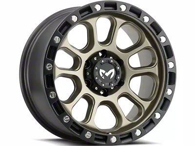 MKW Offroad M204 Matte Bronze 6-Lug Wheel; 20x9; 1mm Offset (23-25 Colorado)