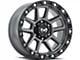 MKW Offroad M205 Matte Gray 6-Lug Wheel; 18x9; 1mm Offset (19-23 Ranger)