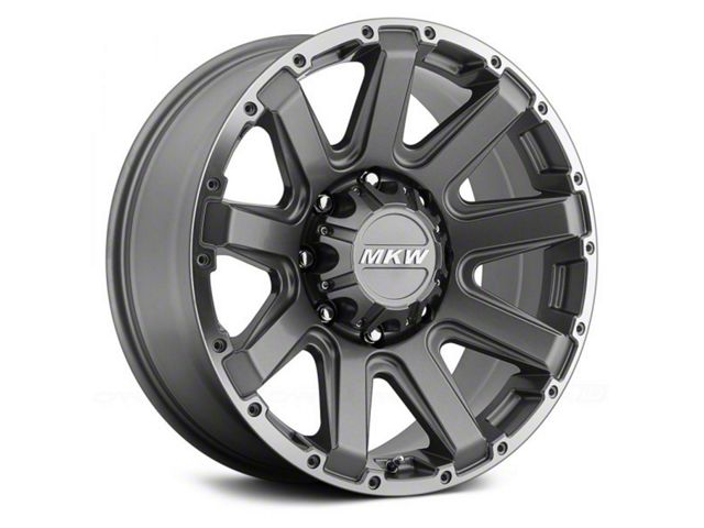 MKW Offroad M94 Anthracite Gray 6-Lug Wheel; 20x9; 10mm Offset (19-23 Ranger)