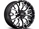 MKW Offroad M95 Satin Black Machined 6-Lug Wheel; 18x9; 10mm Offset (19-23 Ranger)