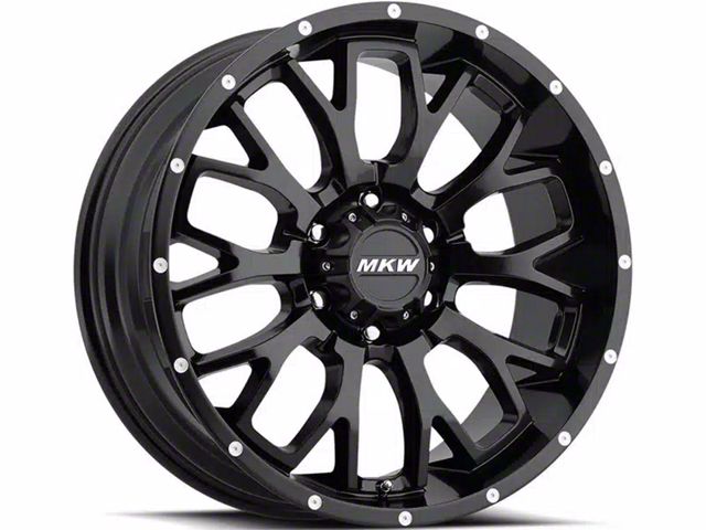 MKW Offroad M95 Satin Black 6-Lug Wheel; 18x9; 10mm Offset (19-23 Ranger)