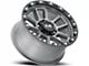 MKW Offroad M205 Matte Gray 6-Lug Wheel; 18x9; 1mm Offset (19-25 Silverado 1500)