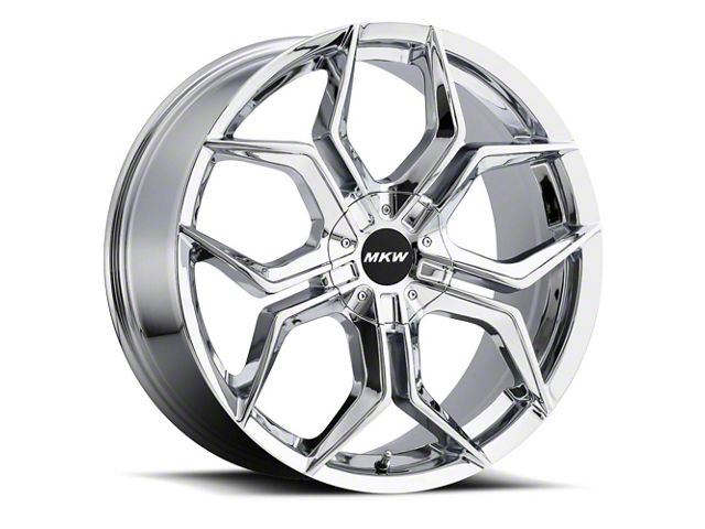 MKW M121 Chrome 6-Lug Wheel; 22x9; 35mm Offset (19-24 Sierra 1500)