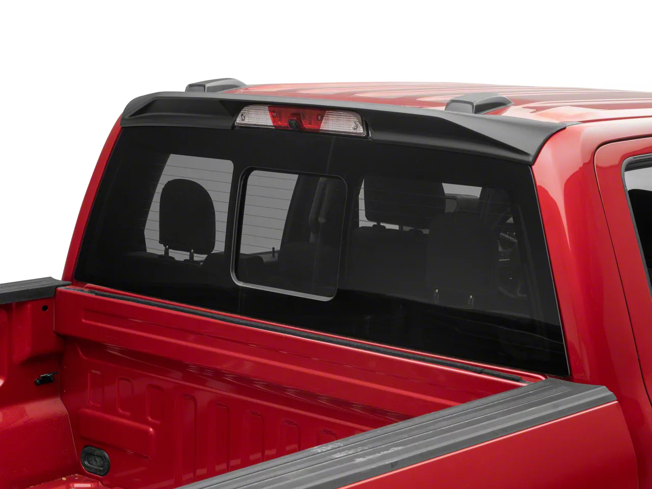 MMD F-150 Cab Spoiler; Satin Black T591361-99 (21-25 F-150) - Free Shipping