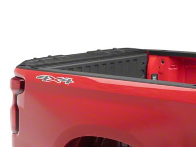 MMD Tailgate Spoiler; Satin Black (19-25 Silverado 1500 w/o MultiFlex Tailgate)