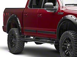 RedRock Rugged Look Body Side Moldings; Matte Black (11-24 F-250 Super Duty SuperCrew)